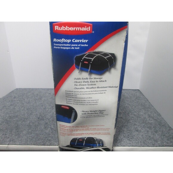 Rubbermaid Rooftop Carrier With 15 Cu. Ft. Of Cargo Space - New In Box - Picture 5 of 5